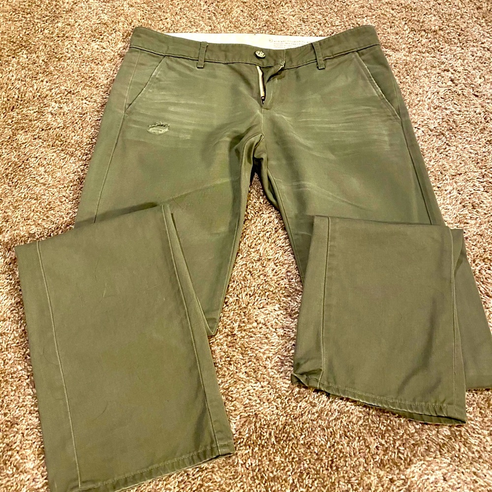 AG Boyfriend Fit Khaki